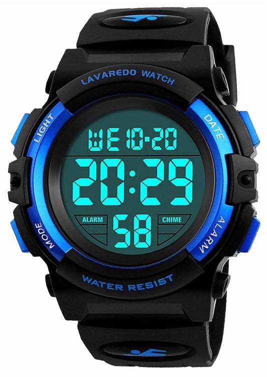 Kids Digital Sports Watch for Age 4-15 Waterproof Watches with Alarm Stopwatch Wrist Watches for Boys Girls Birthday Chriatmas Gift for Kids