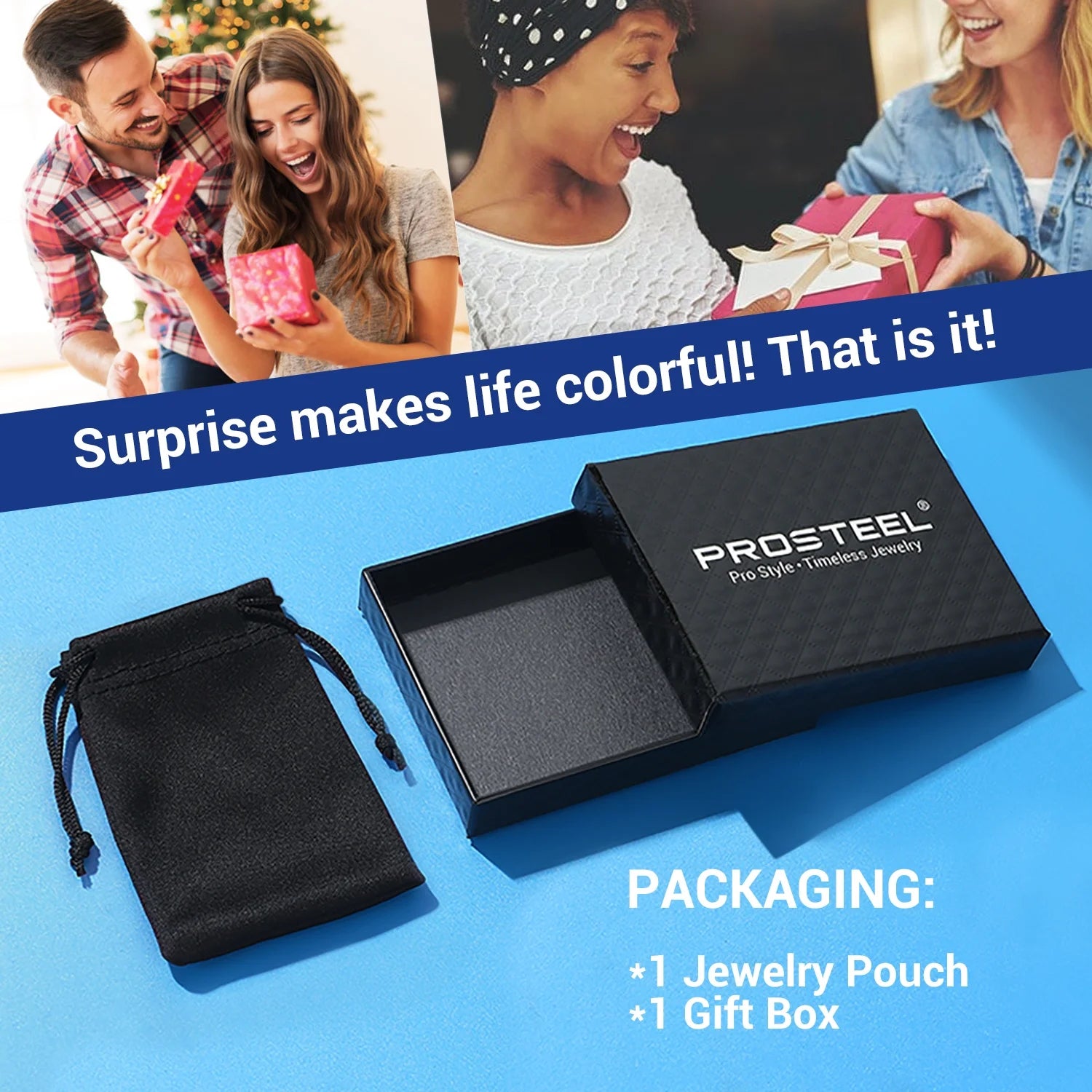 Men Chain Bracelet Black Cuban Curb Bracelet 6MM 8.3 Inch Wrist Bracelet Mens Birthday Valentines Day Jewelry Gifts for Him Dad Adults Age